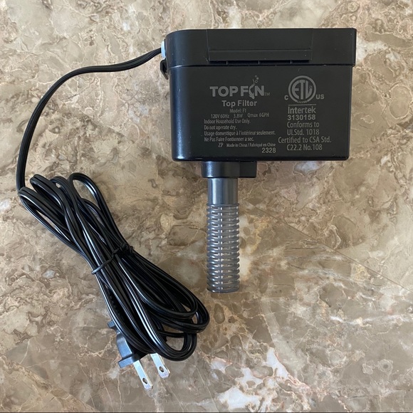 Top Fin Aquarium Filter Model F 